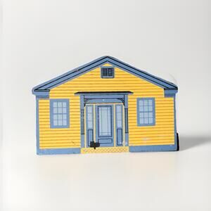 Frycrest Farm Homestead Wooster OH Faline Cat’s Meow 1990 Shelf Sitter Vintage